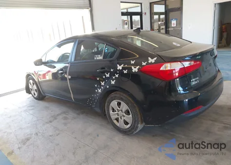 2016 Kia Forte Lx из США, поврежденный, VIN KNAFK4A68G5541113